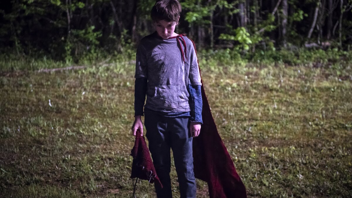 Review A cool concept lost in execution in Brightburn AP News